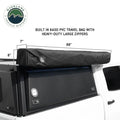 Overland Vehicle Systems XD Nomadic 270 - Awning W Lights Black Out Passenger Side Grey Hex Black Trim Black Travel Cover - No Brackets No Hardware