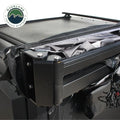 Overland Vehicle Systems XD Nomadic 270 - Awning W Lights Black Out Passenger Side Grey Hex Black Trim Black Travel Cover - No Brackets No Hardware