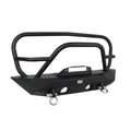 Fishbone Offroad 07-18 Jeep Wrangler JK Front Winch Bumper W/Grille Guard Manowar Series