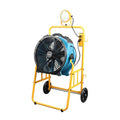 18IN COOLING FAN W/ 3HR TIMER MOBILE TROLLEY AND L30 LED SPOTLIGHT YELLOW