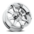 ~(52 lbs. 25X25X15)~ MAVERICK 22x12 5x139.70/5x150.00 CHROME PLATED (-44 mm)