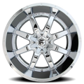 ~(52 lbs. 25X25X15)~ MAVERICK 22x12 5x139.70/5x150.00 CHROME PLATED (-44 mm)