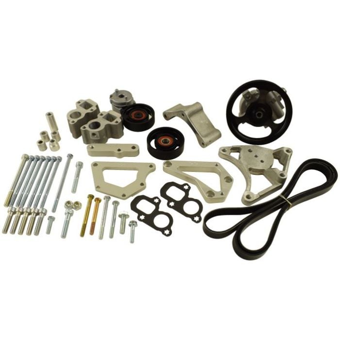 Accessory Drive Conversion Kit for GM GEN 5 LT Engine (Steering Gearbox without AC)