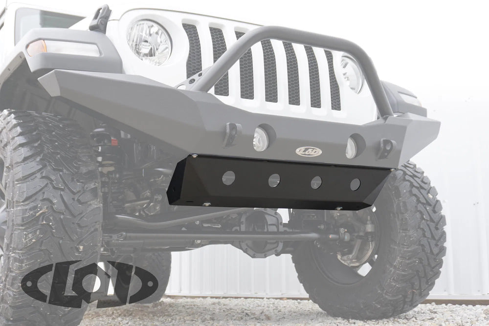 ~(80 lbs. 49X19X19)~ Destroyer Shorty Front Bumper w/ Bull Bar