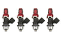 Injector Dynamics ID1050X Injectors 11mm (Red) Adaptors S2K Lower (Set of 6)
