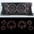 NEW VINTAGE USA red gauge