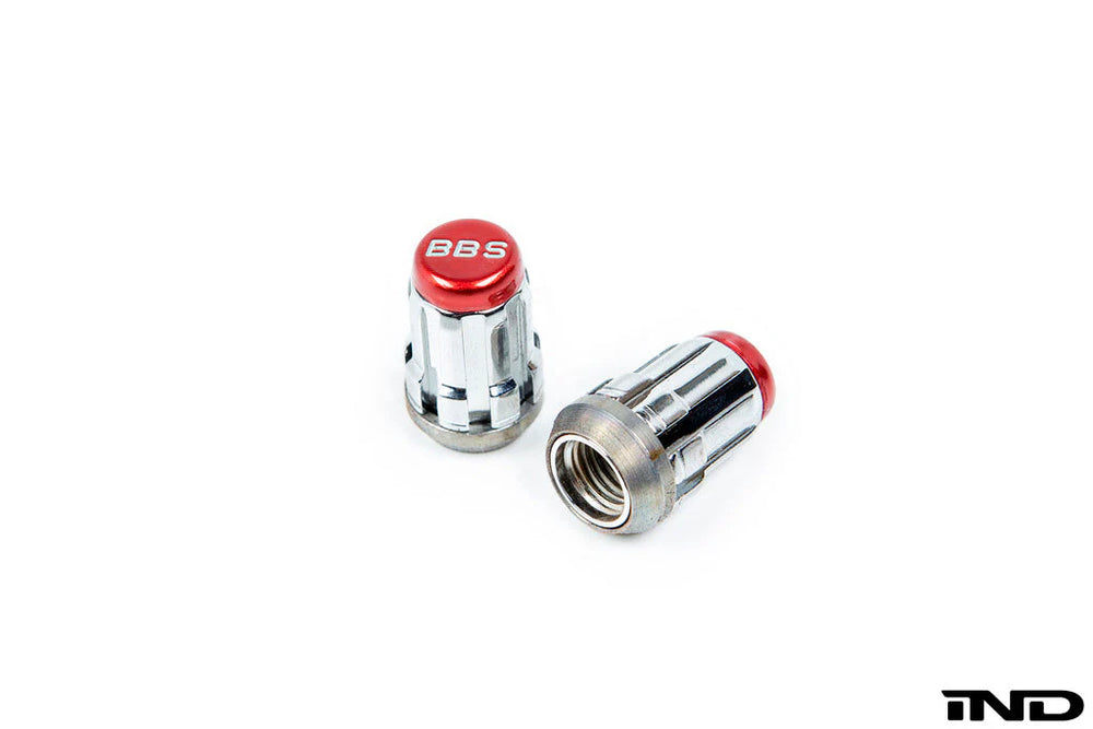 BBS red auto part