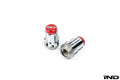 BBS red auto part