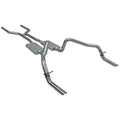 American Thunder Crossmember-Back Exhaust System Fits 1970-1974 Chevrolet Camaro And Pontiac Firebird With V8 Engine 2.50 Inch Aluminized Steel Aggressive To Moderate Sound Flowmaster