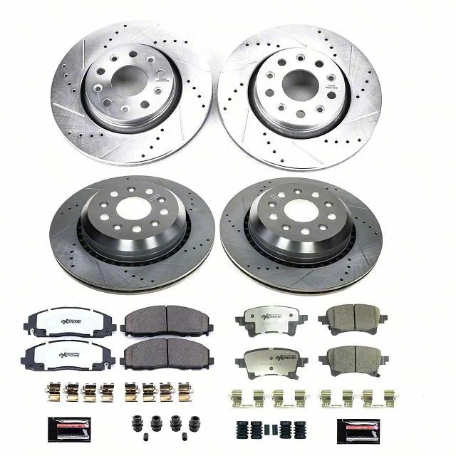 Power Stop 20-21 Jeep Gladiator Front & Rear Z36 Truck & Tow Brake Kit