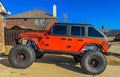 ~(25 lbs. 46X20X12)~ Crawler Full Corner Factory Tail Light - Semi Gloss Black Powder Coat