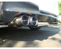 Megan Axle Back Exhaust BMW E82 1M (11 Only) Burnt Rolled Tips (Must Sell With MIDPIPE-BE821M)