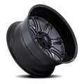 D853 24X12 5X4.5/5 M-GNMTL BLK-LP -