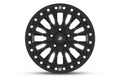 Baja Built Renegade 17x9 5x5 -12mm 4.5 Offset Matte Black Finish Matte Black Beadlock Ring For Jeep JK JL JT