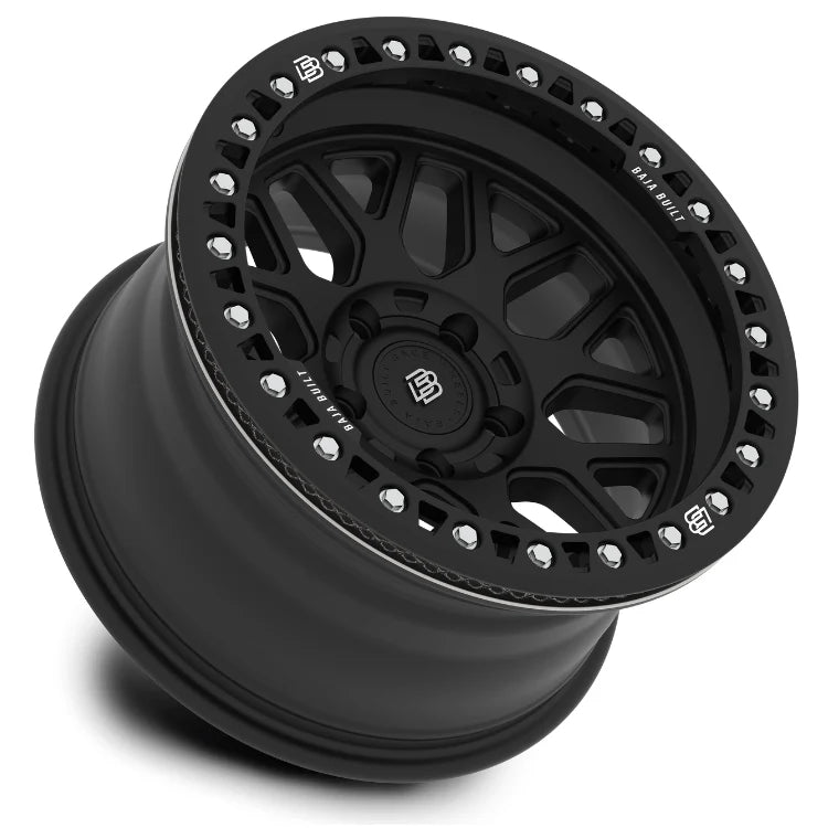 Baja Built Renegade 17x9 6X5.5 -20mm/4.25 Offset Machined Raw Finish Machined Raw Beadlock Ring For Toyota FJ