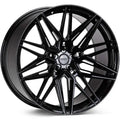 Vossen HF-7 20x9 / 5x114.3 / ET32 / Flat Face / 73.1 - Gloss Black Wheel