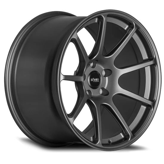 Konig Wheels silver auto part