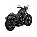 Vance & Hines 86-09 Harley-Davidson Softail Shortshots Staggered Exhaust