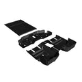 0406 WRANGLER LJ 2DR FLOOR KIT FRONT REAR FLOORING CARGO MAT MESA SMOKE