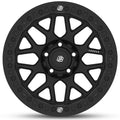 Baja Built Lite Brite Outlaw 17x9 6X5.5 -3mm 4.9 Offset Machined Raw Finish Machined Raw Beadlock Ring For Toyota FJ