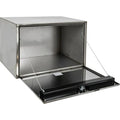 SS UNDERBODY TOOLBOX W/POLISHED SS DOORS 18 * 18 * 36