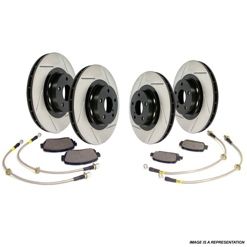 Sport Axle Pack; Slotted; 4W w/BL