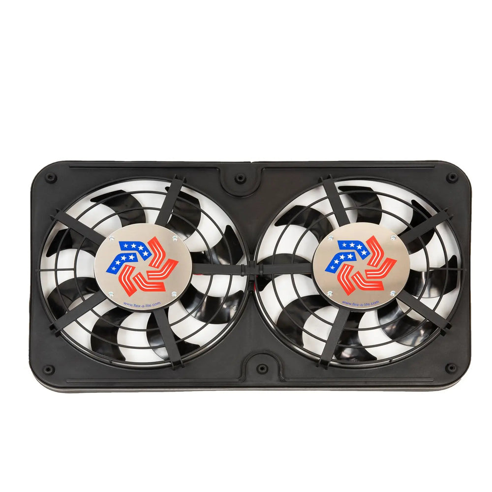 FAN ELECTRIC 12 1/8IN DUAL SHROUDED PULLER LOPROFILE SBLADE W/ VARIABLE SPEED