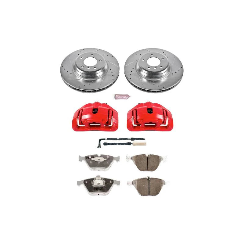 Power Stop 2009 BMW 335d Front Z23 Evolution Sport Brake Kit w/Calipers
