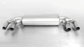 Remus Stainless Steel 98mm Straight Polished w/Carbon Insert Tail Pipe Set (Quad Tips)