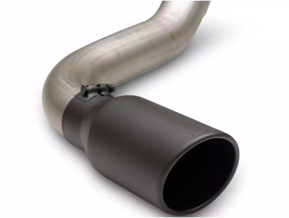 21C F150 AMERICAN THUNDER CATBACK EXHAUST 5IN TIP 3IN X 3.5IN SINGLE OFFSET 409SS