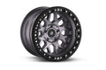 Baja Built Maverick 17x9 5x5 -38mm 3.5 Offset Satin Graphite Finish Matte Black Beadlock Ring For Jeep JK JL JT