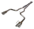 CB EXH 18C MUSTANG GT SPLIT R QUAD EXIT 3IN QUAD SS POL TIPS INCL HW/MID MUFF/X