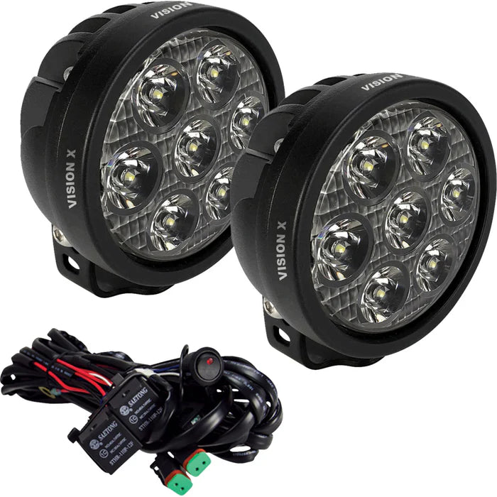 PAIR OF CANNON RACE 7 W/ HARNESS