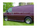 9711 EXPRESS/SAVANA 135IN WB W/O CLADDING GLASTEP CUSTOM MOLDED FIBERGLASS RUNNING BOARDS
