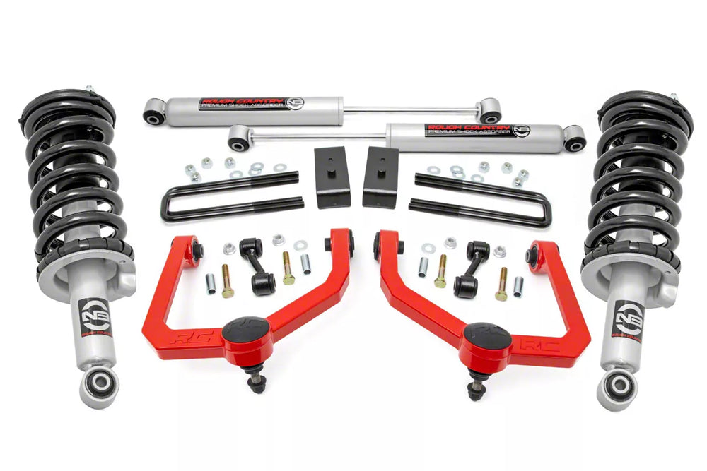 3 Inch Lift Kit N3 Struts Shocks Nissan Titan 2WD/4WD (2004-2024)