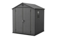 DARWIN 6X6 STORAGE SHED GRAPHITE