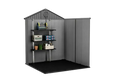 DARWIN 6X6 STORAGE SHED GRAPHITE
