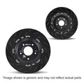 EBC Racing 99-04 Honda S2000 AP1 2.0L Replacement BBK Complete Assembly 330mm Disc Rings (Pair)