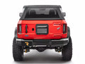 0914 F150 TEXTURED BLACK FORTIS REAR BUMPER