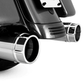 Vance & Hines HD Touring 95-16 Torquer 450 Black Slip-On Exhaust