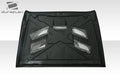 2007-2018 Jeep Wrangler Duraflex Viper Look Hood - 1 Piece