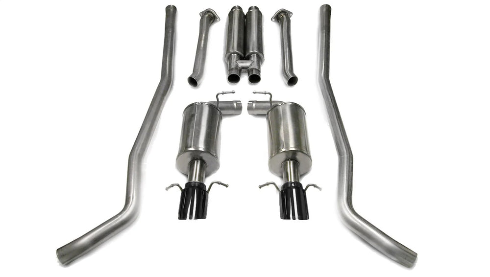 CORSA Performance black axle-back exhaust