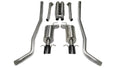 CORSA Performance black axle-back exhaust