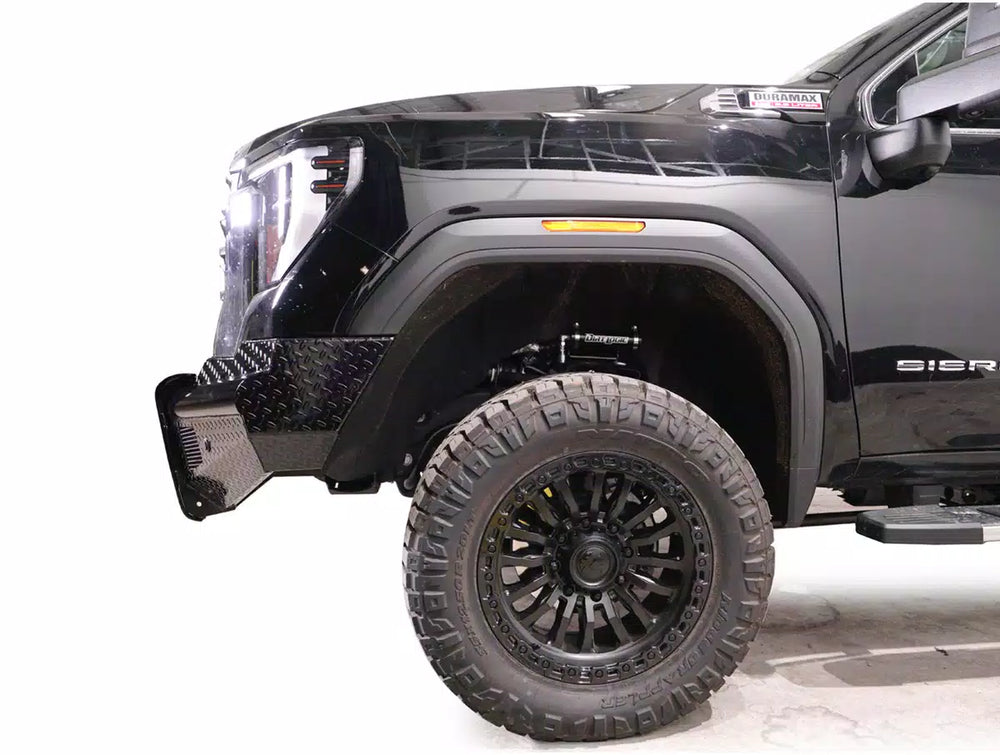 24C SIERRA 2500/3500HD WINCH MOUNT W/ NO GUARD MATTE FINISH