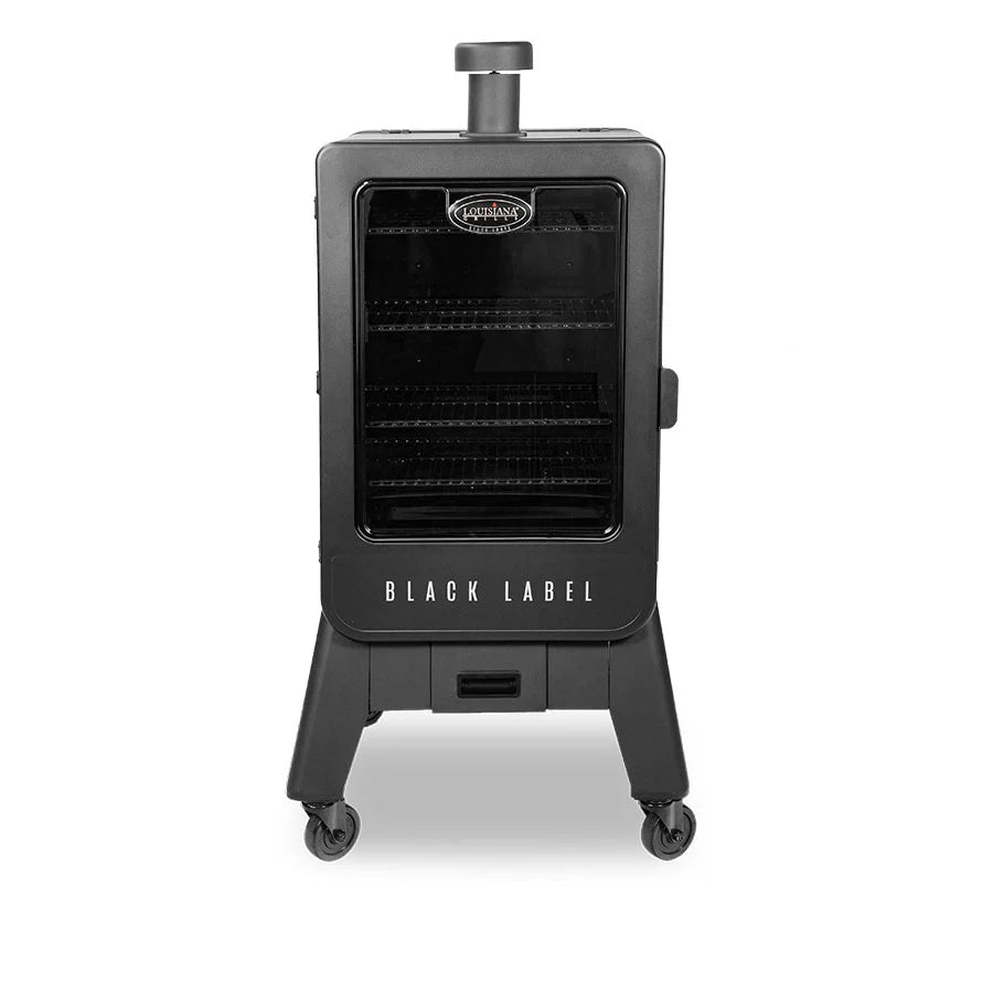 LOUISIANA GRILLS BLACK LABEL VERTICAL SMOKER 4SERIES (LGV4BL)