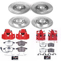 Power Stop 1999 Volkswagen Beetle Front & Rear Z23 Evolution Sport Brake Kit w/Calipers