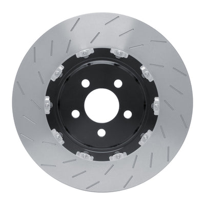 R1 Concepts Hi-Carbon Alloy GEOMET Coated Rotor - Slotted Fits Dodge Challenger
