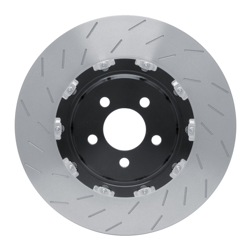 R1 Concepts Hi-Carbon Alloy GEOMET Coated Rotor - Slotted Fits Dodge Challenger