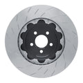 R1 Concepts Hi-Carbon Alloy GEOMET Coated Rotor - Slotted Fits Dodge Challenger