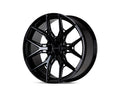 Vossen HF6-4 20x9.5 - 6x139.7 - ET30 - Deep - 106.1 - Tinted Gloss Black Wheel